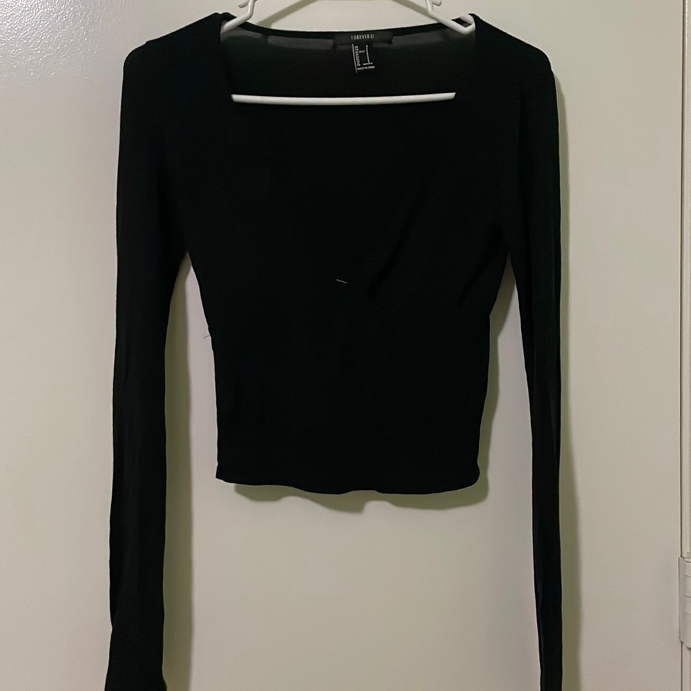black long shirt